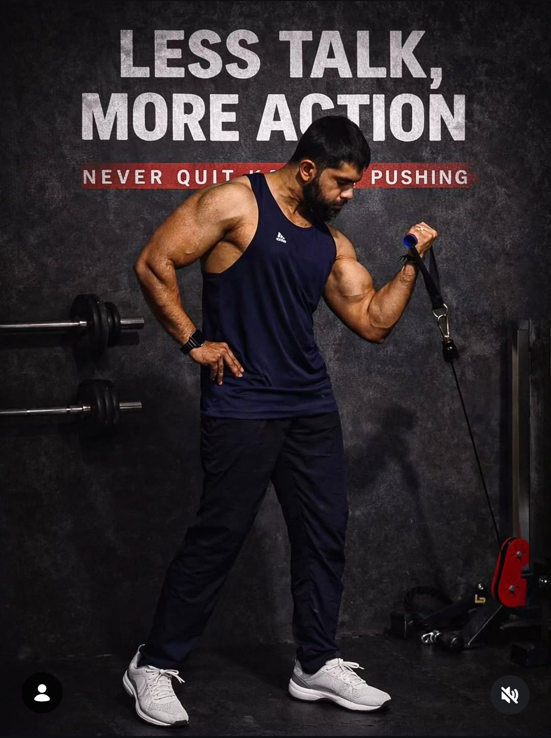 Less Talk More Action